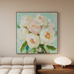 Floral Canvas Wall Art WAD1327-F 80 x 80 cm / Stretched on hidden frame