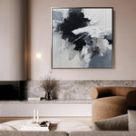 Abstract 1328 Canvas Art 60 x 60 cm / Stretched on hidden frame