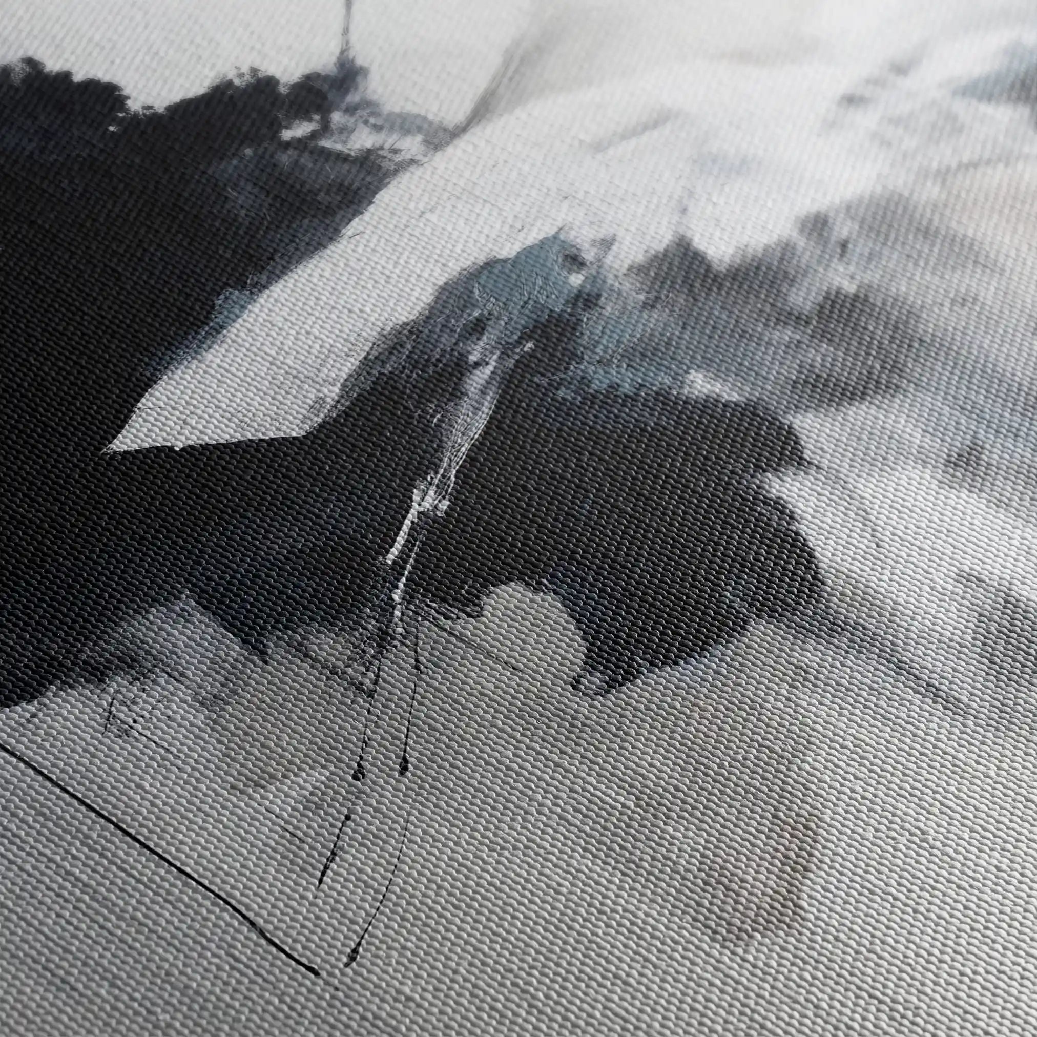 Abstract 1328 Canvas Art 60 x 60 cm / Stretched on hidden frame