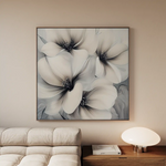 Floral Canvas Wall Art WAD1328-F 80 x 80 cm / Stretched on hidden frame