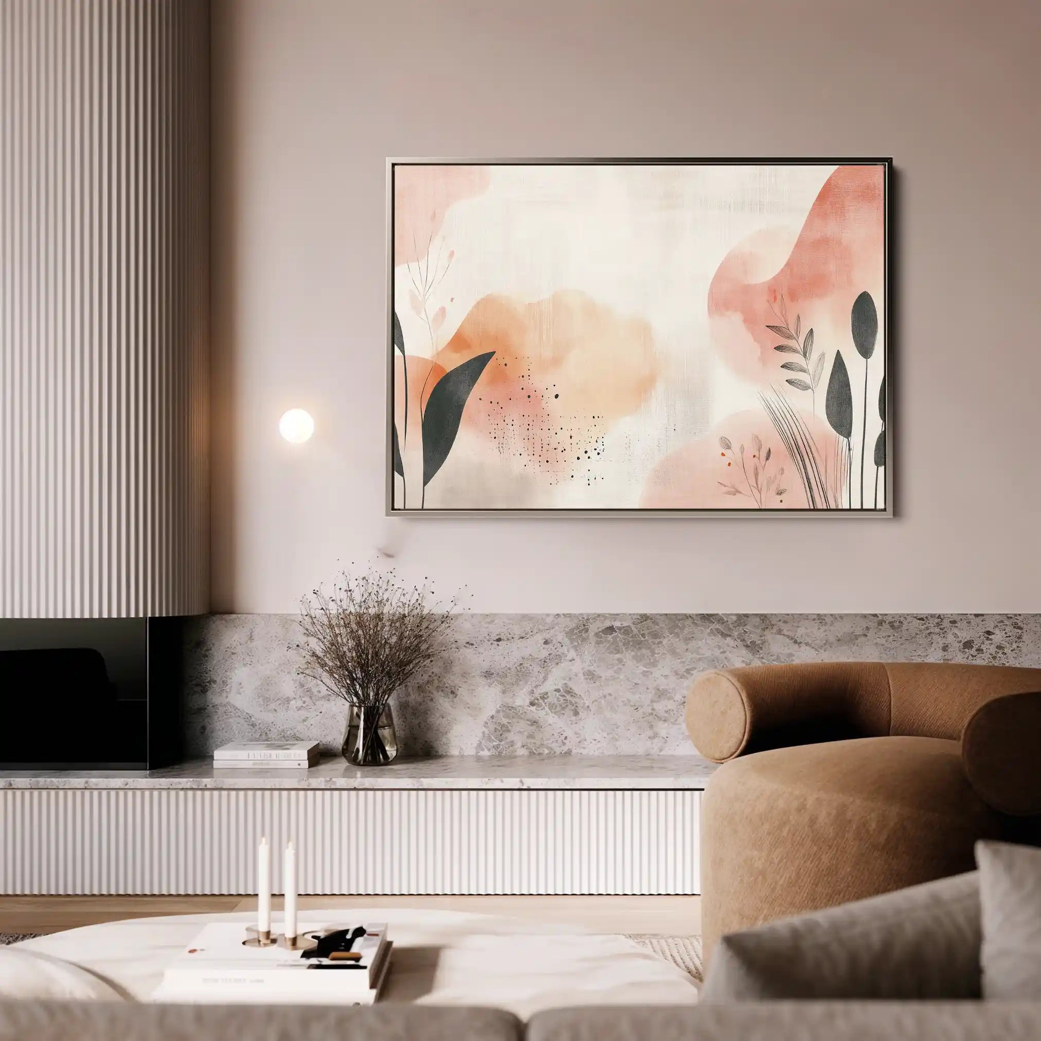 Boho 133 Canvas Art 90 x 60 cm / Stretched on hidden frame