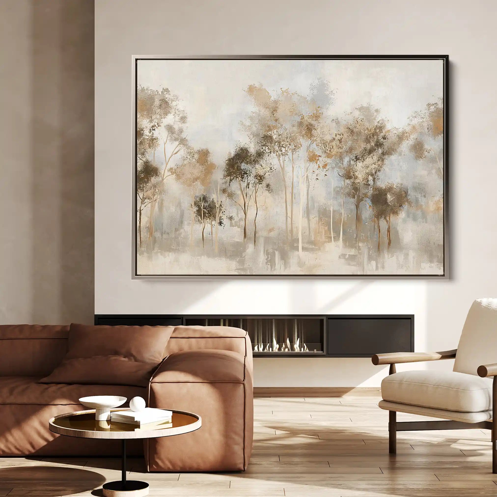 Floral Canvas Wall Art WAD133-F 90 x 60 cm / Stretched on hidden frame