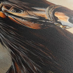 Horses 133 Canvas Art 90 x 60 cm / Stretched on hidden frame