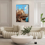 Orientalist 133 Canvas Art 90 x 60 cm / Stretched on hidden frame
