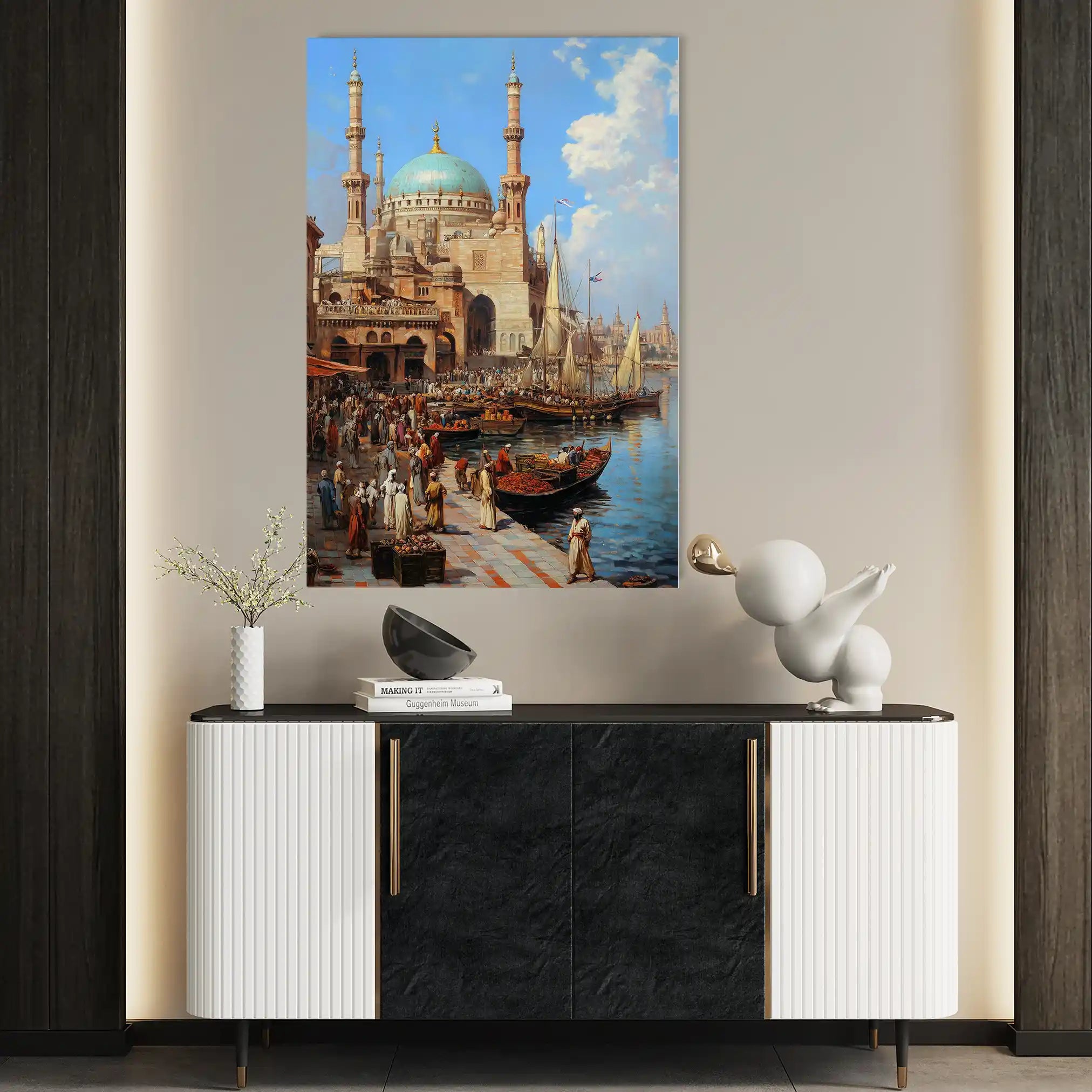 Orientalist 133 Canvas Art 90 x 60 cm / Stretched on hidden frame