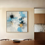 Abstract 1330 Canvas Art 60 x 60 cm / Stretched on hidden frame