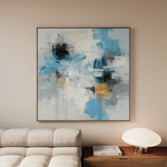 Abstract 1330 Canvas Art 60 x 60 cm / Stretched on hidden frame