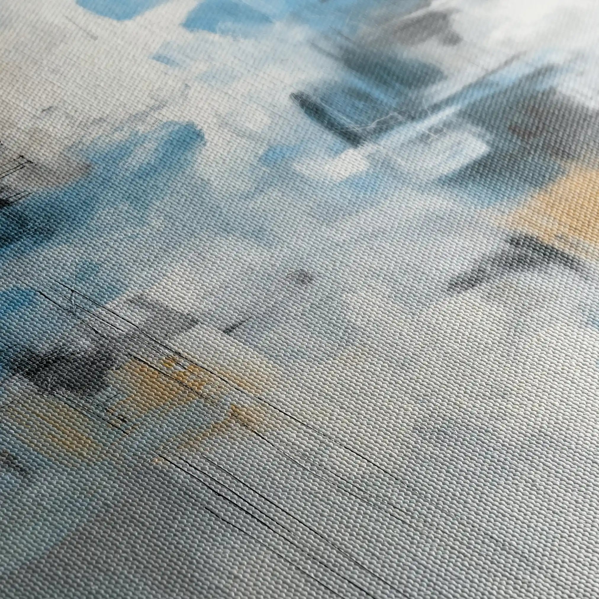 Abstract 1330 Canvas Art 60 x 60 cm / Stretched on hidden frame