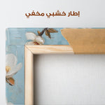 Floral Canvas Wall Art WAD1332-F 80 x 80 cm / Stretched on hidden frame