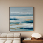 Abstract 1333 Canvas Art 60 x 60 cm / Stretched on hidden frame
