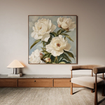 Floral Canvas Wall Art WAD1333-F 80 x 80 cm / Stretched on hidden frame