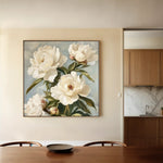 Floral Canvas Wall Art WAD1333-F 80 x 80 cm / Stretched on hidden frame