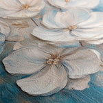 Floral Canvas Wall Art WAD1334-F 80 x 80 cm / Stretched on hidden frame