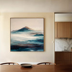 Abstract 1336 Canvas Art 60 x 60 cm / Stretched on hidden frame