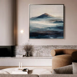 Abstract 1336 Canvas Art 60 x 60 cm / Stretched on hidden frame