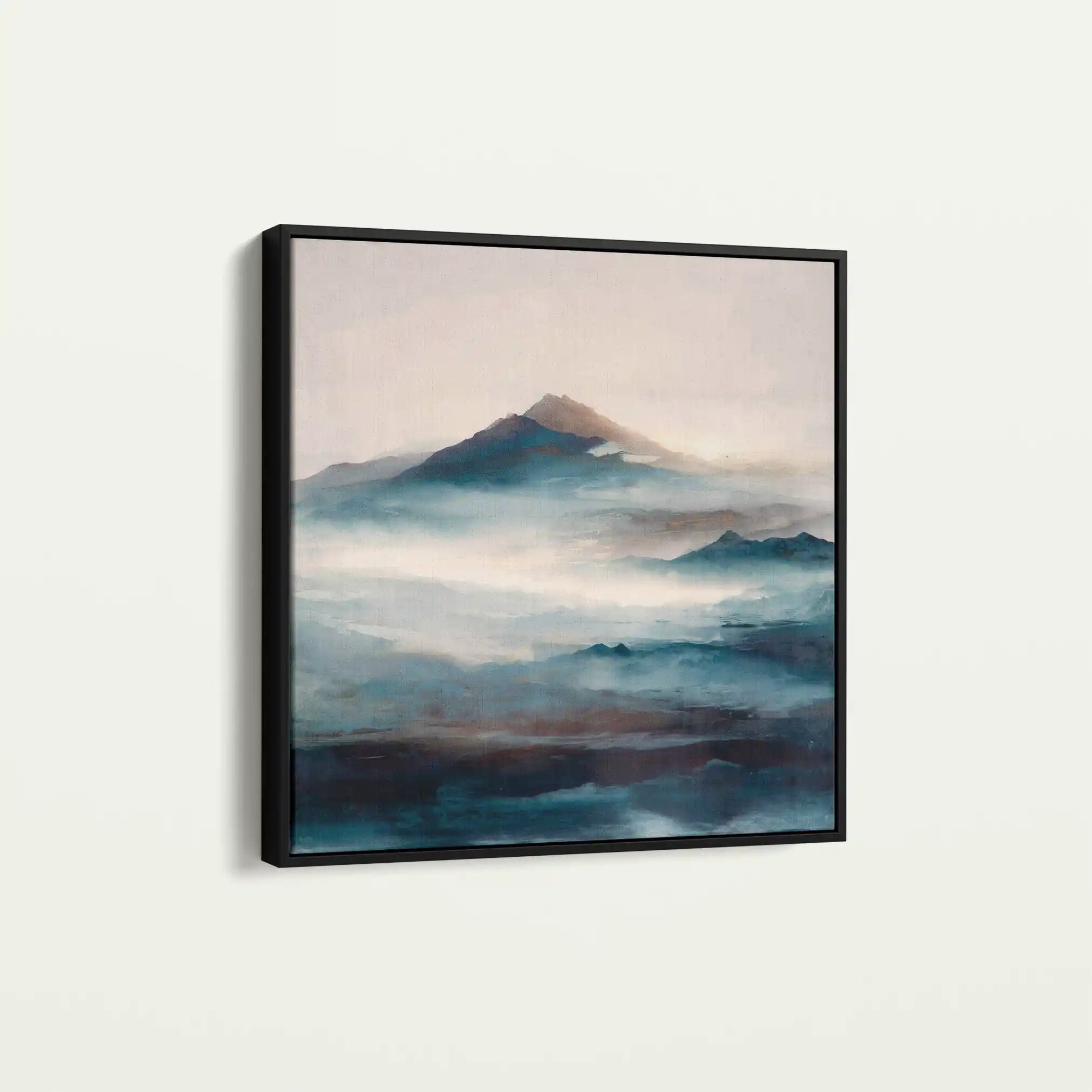 Abstract 1336 Canvas Art 60 x 60 cm / Stretched on hidden frame