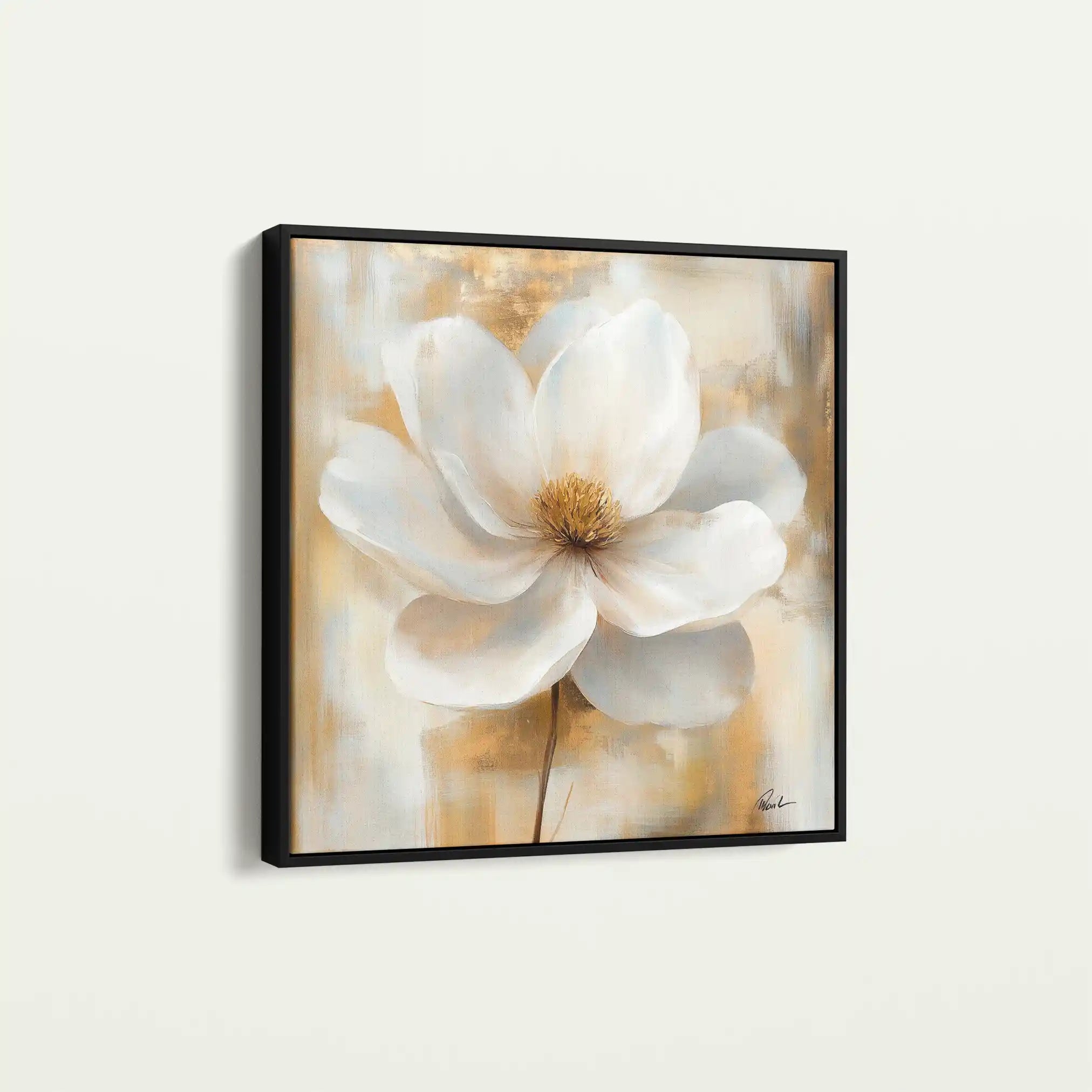 Floral Canvas Wall Art WAD1336-F 80 x 80 cm / Stretched on hidden frame