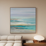 Abstract 1337 Canvas Art 60 x 60 cm / Stretched on hidden frame