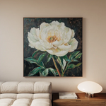 Floral Canvas Wall Art WAD1337-F 80 x 80 cm / Stretched on hidden frame
