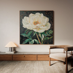 Floral Canvas Wall Art WAD1337-F 80 x 80 cm / Stretched on hidden frame