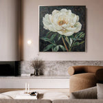 Floral Canvas Wall Art WAD1337-F 80 x 80 cm / Stretched on hidden frame