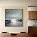 Abstract 1338 Canvas Art 60 x 60 cm / Stretched on hidden frame