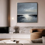 Abstract 1338 Canvas Art 60 x 60 cm / Stretched on hidden frame