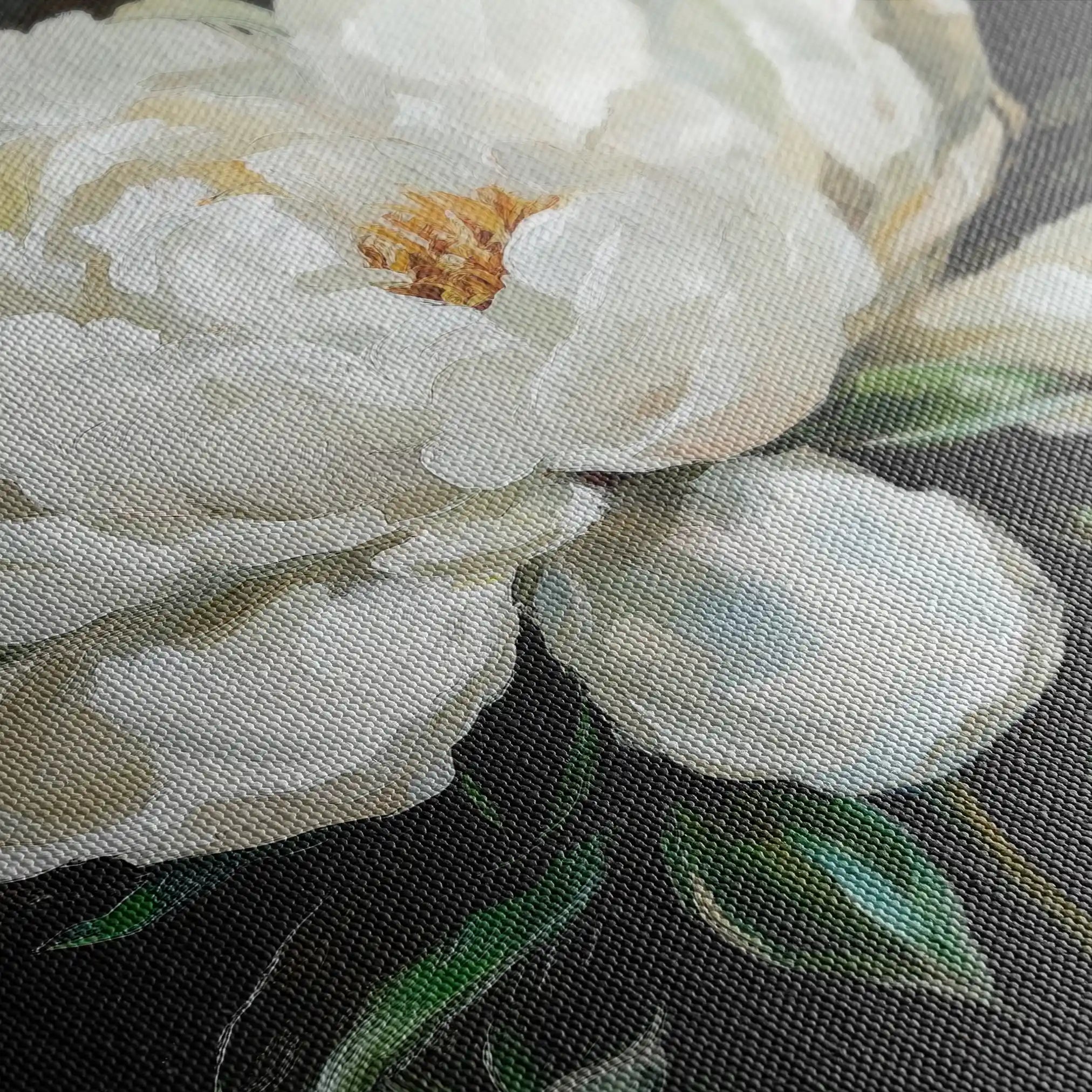 Floral Canvas Wall Art WAD1338-F 80 x 80 cm / Stretched on hidden frame