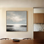 Abstract 1339 Canvas Art 60 x 60 cm / Stretched on hidden frame