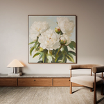 Floral Canvas Wall Art WAD1339-F 80 x 80 cm / Stretched on hidden frame