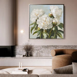 Floral Canvas Wall Art WAD1339-F 80 x 80 cm / Stretched on hidden frame