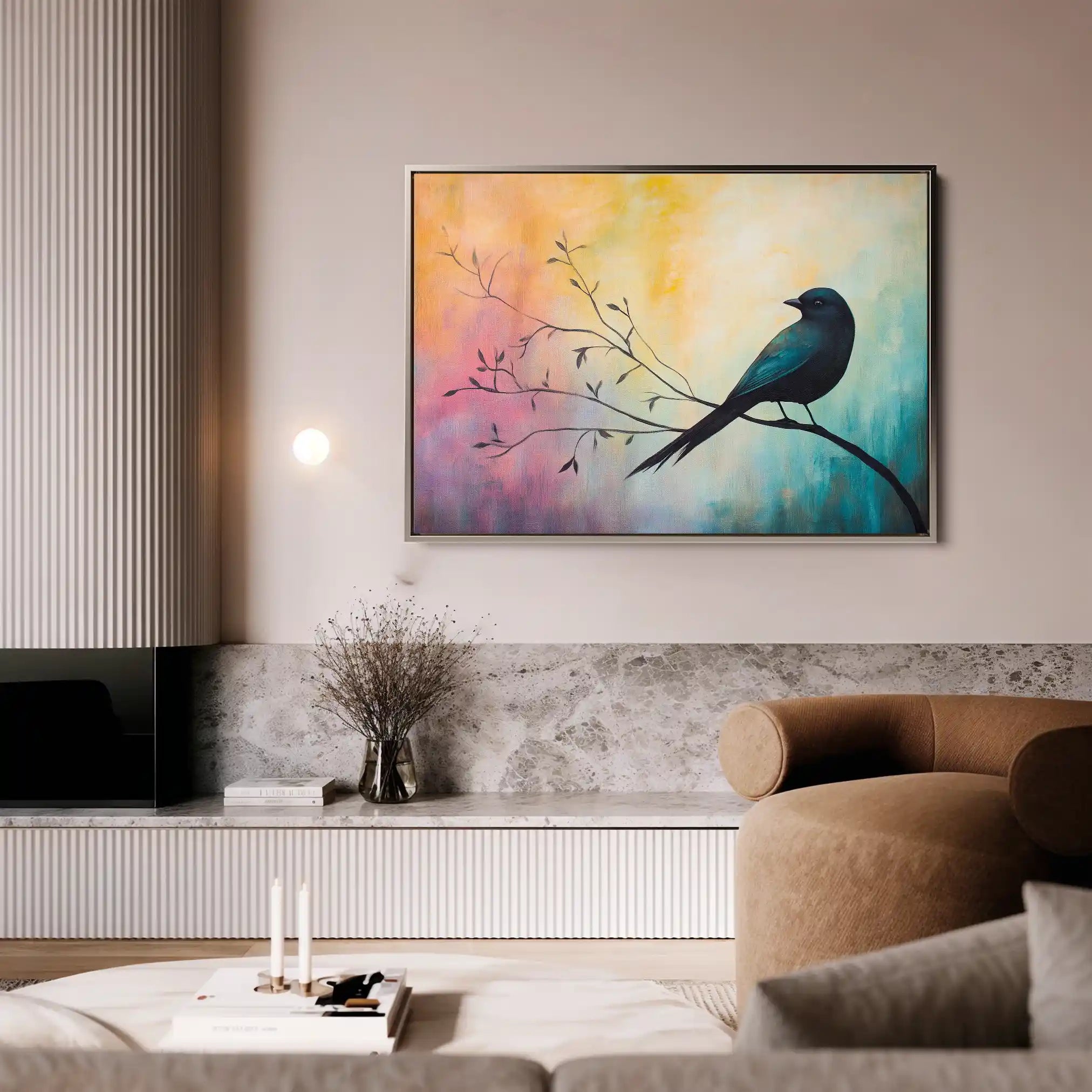 Animals 134 Canvas Art 90 x 60 cm / Stretched on hidden frame