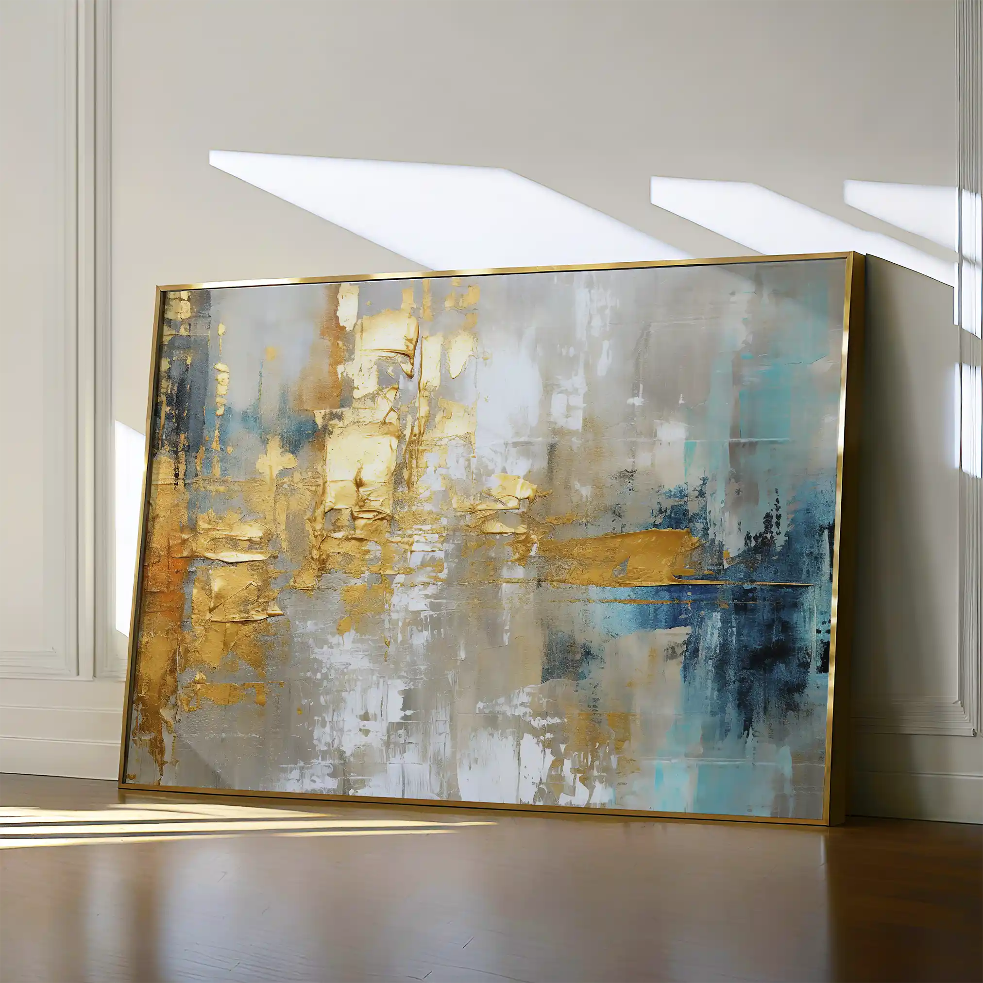 Abstract 134 Canvas Art 60 x 40 cm / Stretched on hidden frame