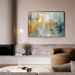 Abstract 134 Canvas Art 60 x 40 cm / Stretched on hidden frame