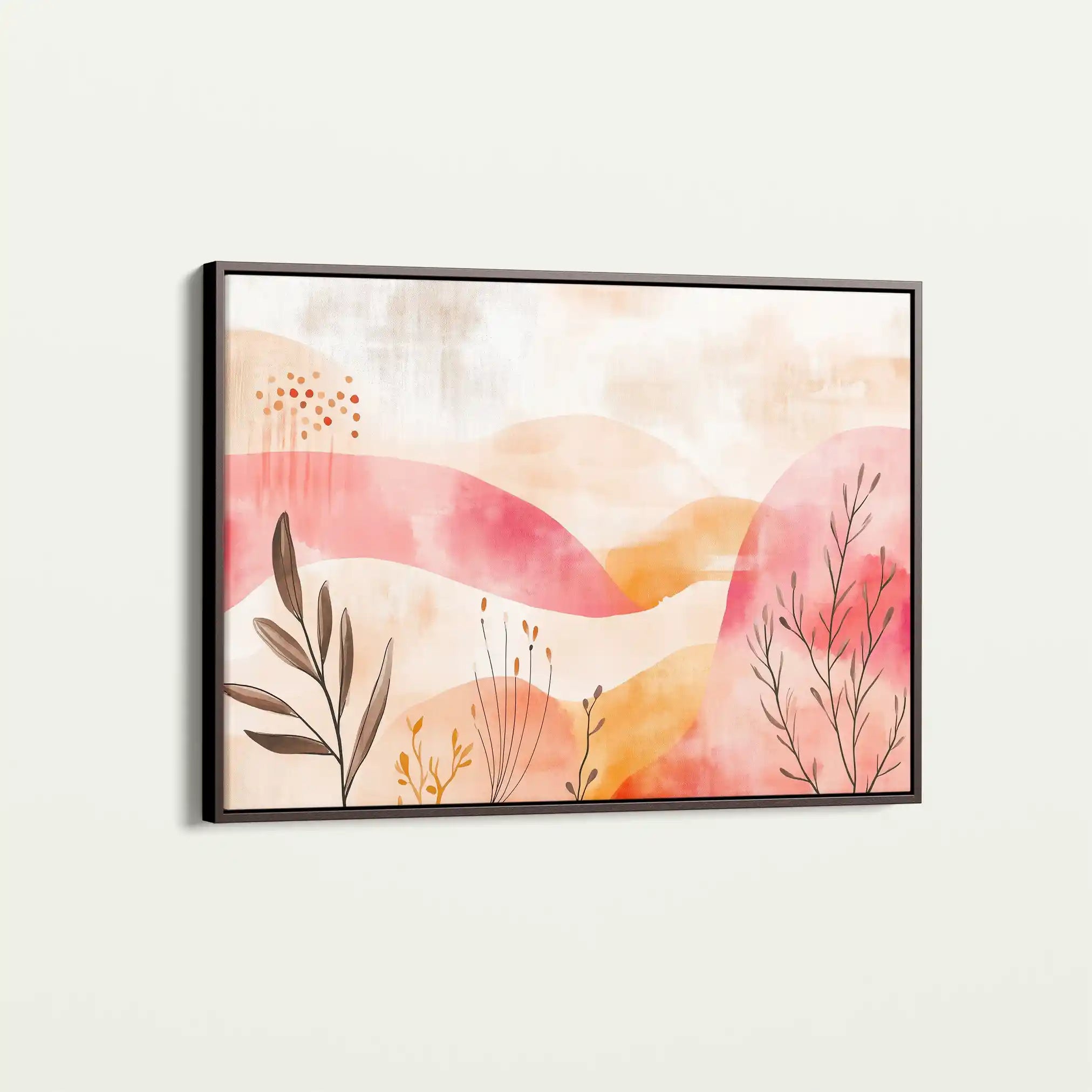 Boho 134 Canvas Art 90 x 60 cm / Stretched on hidden frame