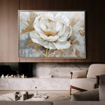 Floral Canvas Wall Art WAD134-F 90 x 60 cm / Stretched on hidden frame