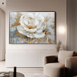 Floral Canvas Wall Art WAD134-F 90 x 60 cm / Stretched on hidden frame