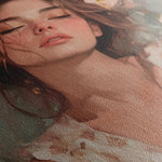 Portrait 134 Canvas Art 90 x 60 cm / Stretched on hidden frame