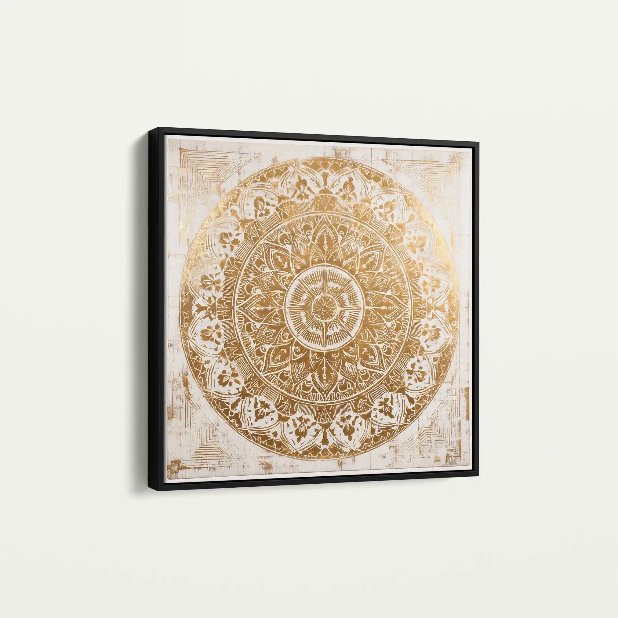 Abstract 1340 Canvas Art 60 x 60 cm / Stretched on hidden frame