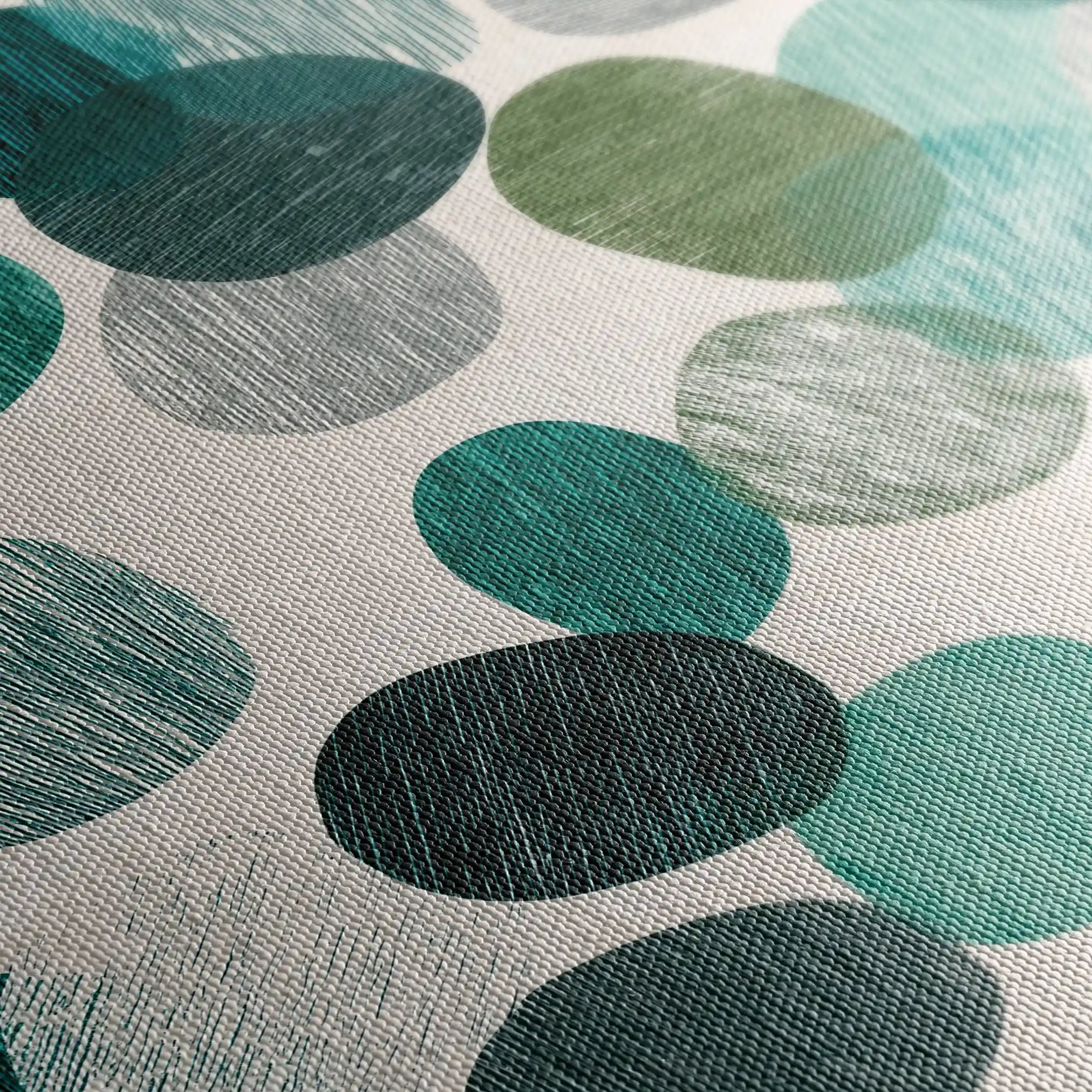 Abstract 1341 Canvas Art 60 x 60 cm / Stretched on hidden frame