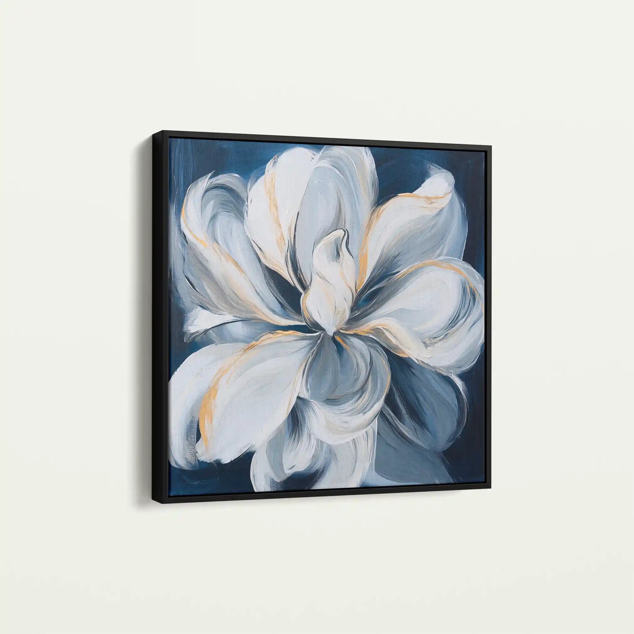 Floral Canvas Wall Art WAD1342-F 80 x 80 cm / Stretched on hidden frame