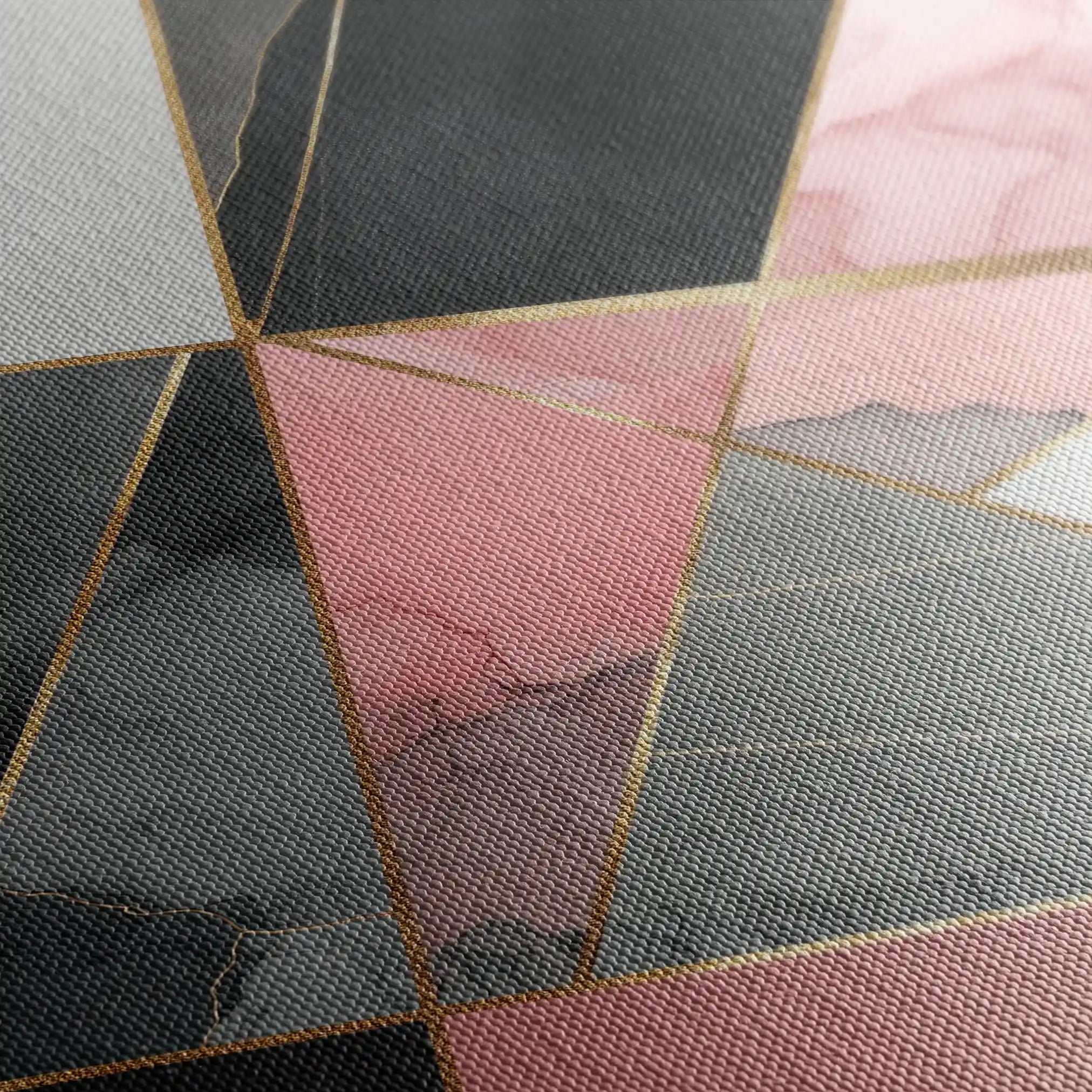 Abstract 1343 Canvas Art 60 x 60 cm / Stretched on hidden frame