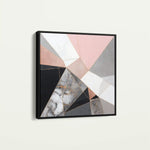 Abstract 1344 Canvas Art 60 x 60 cm / Stretched on hidden frame