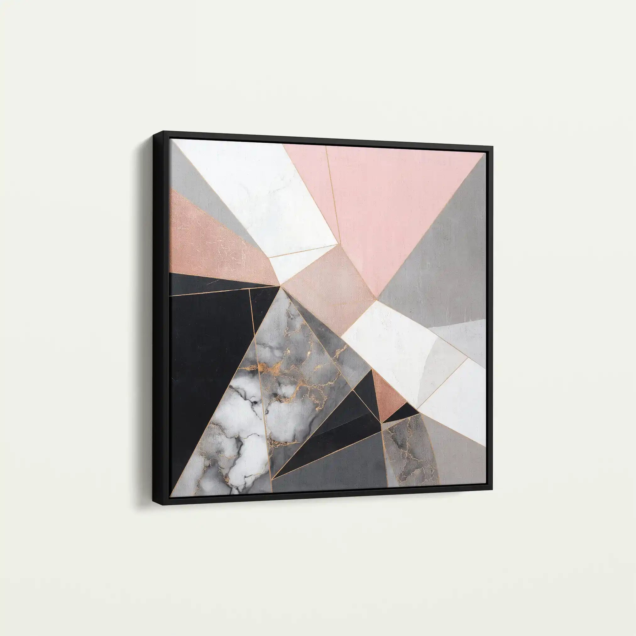 Abstract 1344 Canvas Art 60 x 60 cm / Stretched on hidden frame