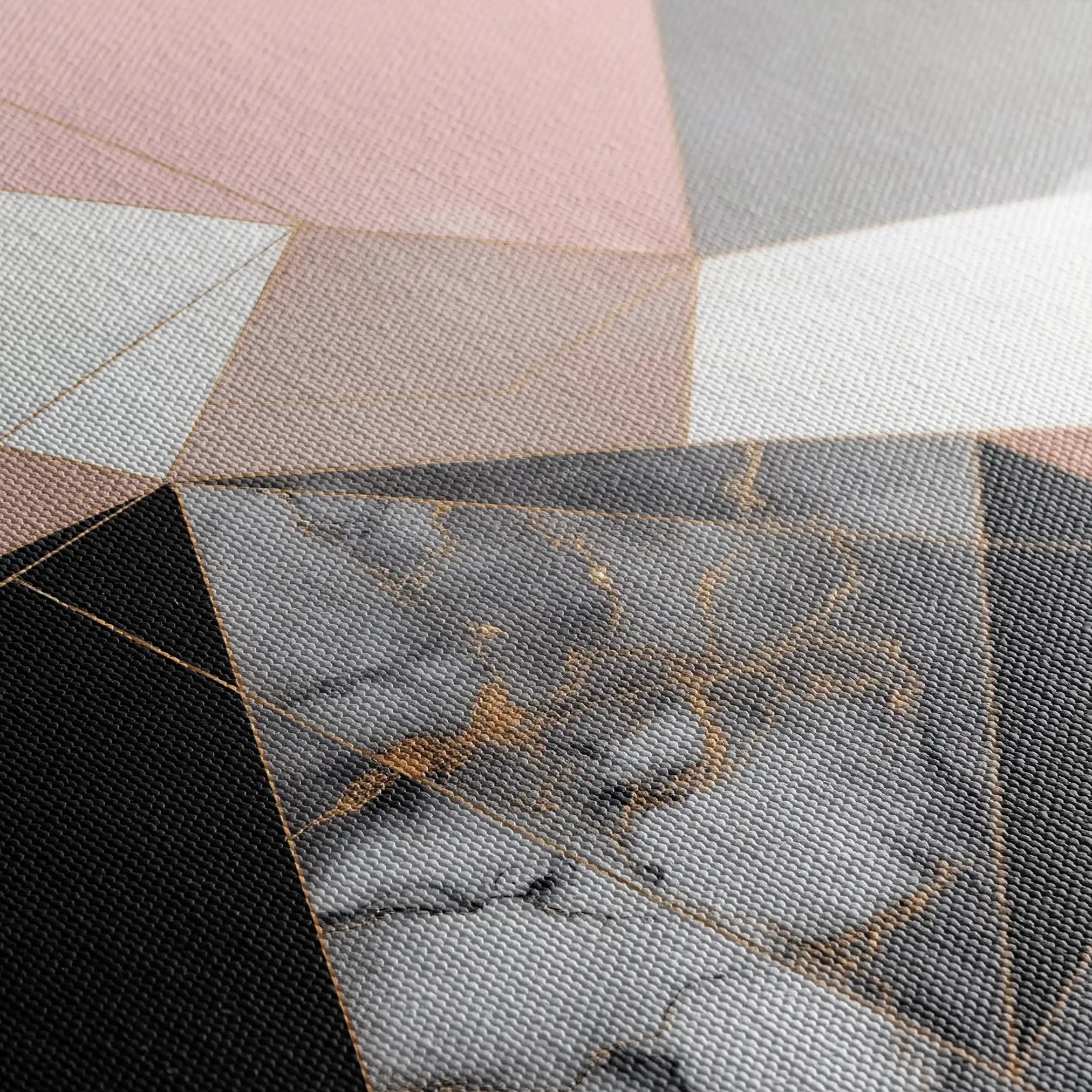 Abstract 1344 Canvas Art 60 x 60 cm / Stretched on hidden frame