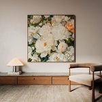 Floral Canvas Wall Art WAD1344-F 80 x 80 cm / Stretched on hidden frame