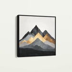 Abstract 1345 Canvas Art 60 x 60 cm / Stretched on hidden frame