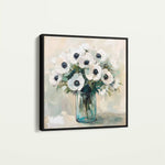 Floral Canvas Wall Art WAD1346-F 80 x 80 cm / Stretched on hidden frame