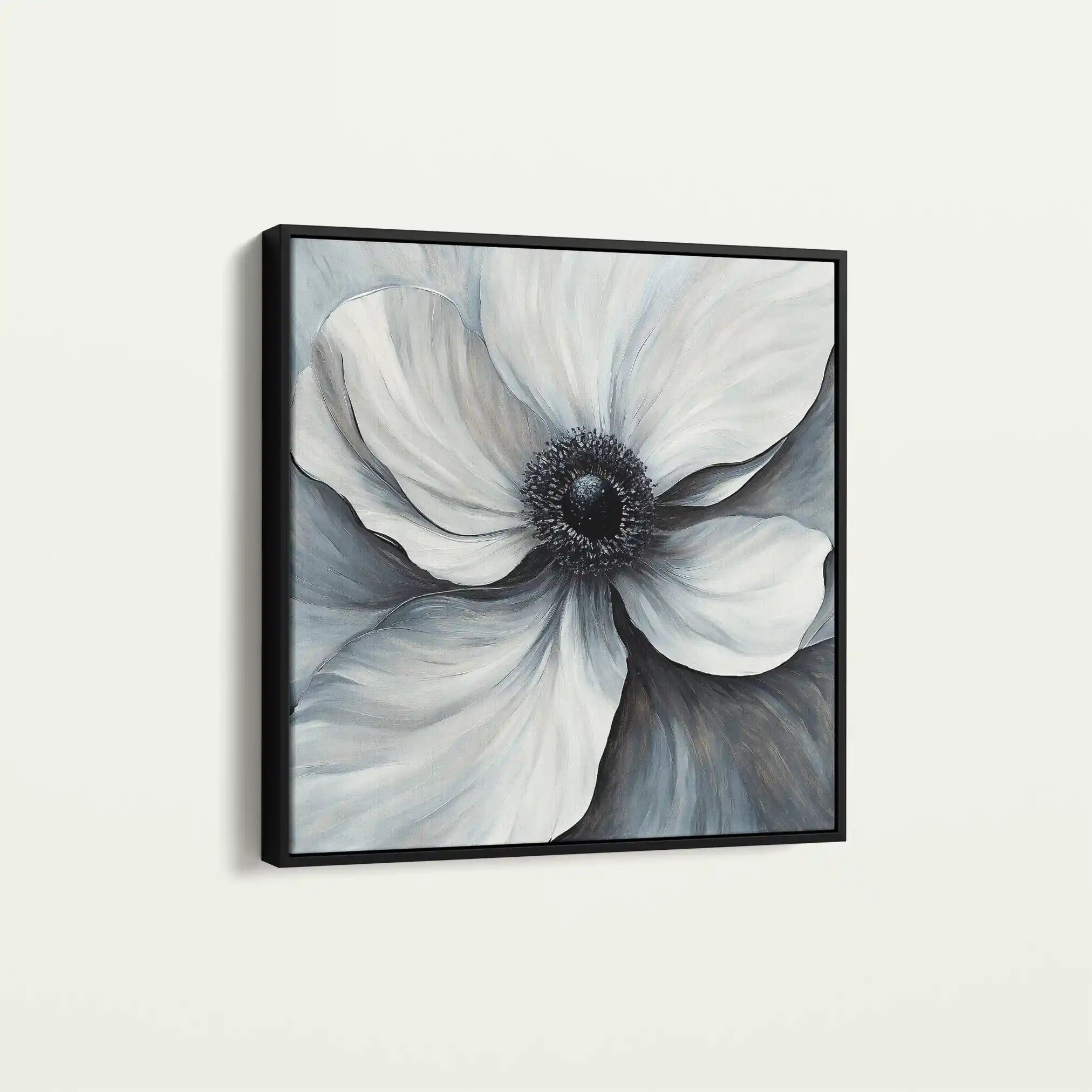 Floral Canvas Wall Art WAD1347-F 80 x 80 cm / Stretched on hidden frame
