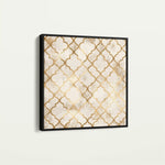 Abstract 1349 Canvas Art 60 x 60 cm / Stretched on hidden frame